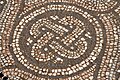 Roman mosaic (detail) at Zappeion Domus, 2nd cent. A.D. (?). Athens, Greece.