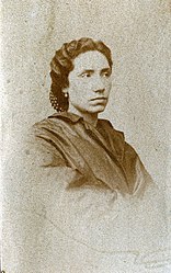 Retrato de Rosalía de Castro