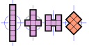 Rotation and Reflection Symmetrical Heptominoes