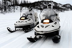Supacat modifies and supplies Bombardier Lynx snowmobiles to the UK's Royal Marines.