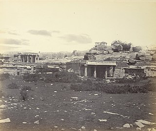 <span class="mw-page-title-main">Vijayanagara</span> Ruined capital city of the Indian Vijayanagara Empire