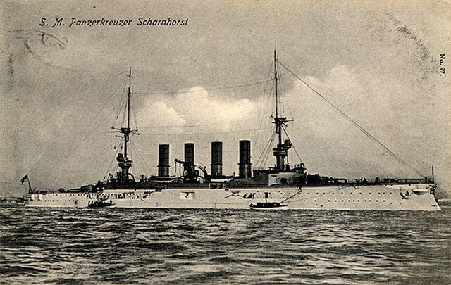 Scharnhorst (prewar postcard)