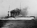 SMS Scharnhorst with pole masts