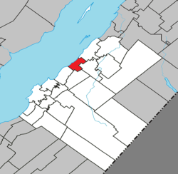 Location within Kamouraska RCM.