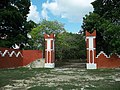 Entrada de la hacienda San Antonio Millet.