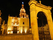 Fotografía del templo del Señor de las Angustias, en Rincón de Romos, Rincón de Romos.