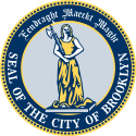 Seal of Brooklyn, New York.
