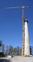 Turm-Baustelle am 15. April 2007