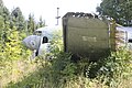 Sharing gate guard duties at this former Yugoslav super base at Željava is this heavily machine gunned Dakota (4971395534).jpg
