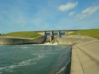 The Shelbyville Dam