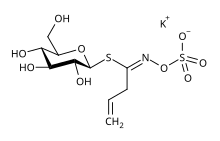 E form, not found naturally Sinigrin SVG.svg