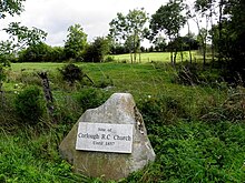 Site of former Arderry Roman Catholic Church, Arderry townland, Corlough parish, County Cavan, Republic of Ireland Site of former Arderry Roman Catholic Church, Arderry townland, Corlough parish, County Cavan, Republic of Ireland.jpg