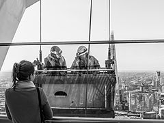 Sky Garden - Workmen