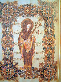 Sv. Eteldreda iz Elyja u Cambridgheshireu, iz benedikcionala sv. Etelvolda