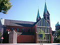 Deutsch: Die 1897-98 erbaute katholische St. Bonifatius-Kirche in Hamburg-Wilhelmsburg. English: St. Bonifatius church , Hamburg, Germany.