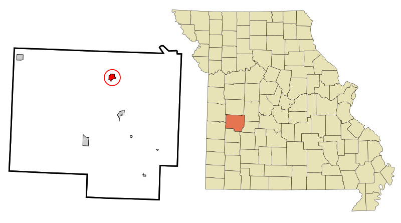 File:St. Clair County Missouri Incorporated and Unincorporated areas Lowry City Highlighted.svg