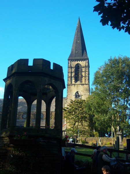 File:St James Church spire - geograph.org.uk - 1092694.jpg