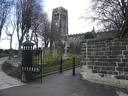 How to get to St Lawrence's Church, North Wingfield with public transport- About the place