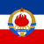 The flag of Yugoslavia (1945–1991)