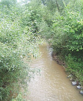 The Steinenbach between Steinen and Hauingen