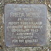 Stolperstein Herford Weddigenufer 22 Frieda Meyer