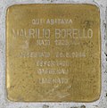 Stolperstein fur Maurilio Borello 01.jpg