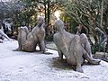 Work on the Sculpture Trail in Strümpfelbach / Weinstadt