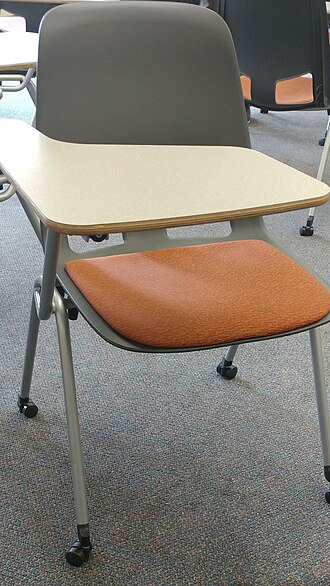 Modern student desk, photographed in 2017 Student Desk.jpg