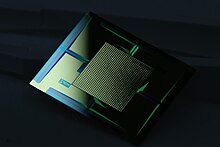 Transition Edge Sensor (TES) chip developed by SRON to detect X-rays from space. Credit: Kenichiro Nagayoshi (SRON) TES chip.jpg