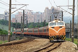 TRA E217 with Chu-kuang Express 20070623.jpg