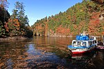 大平湖遊覧船（10月）