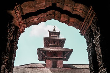 Taleju Temple at Patan Durbar Square. Photograph: Nirmal Dulal