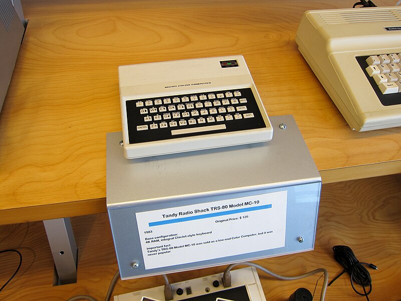 File:Tandy Radio Shack TRS-80 Model MC-10 - Goodwill Computer Museum.jpg