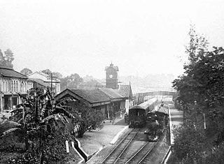 <span class="mw-page-title-main">Tank Road railway station</span> Former train terminus in Singapore