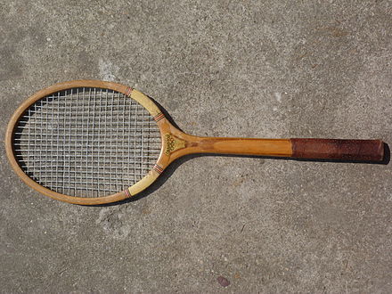 Wooden racket – c. 1920s