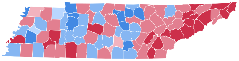 File:Tennessee Presidential Election Results 2000.svg