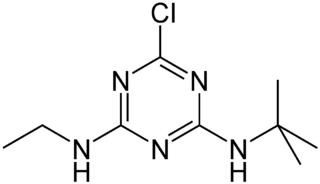 Terbuthylazine chemical compound