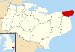 Distretto di Thanet – Mappa