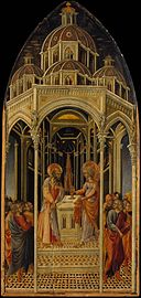 The Annunciation to Zacharias; (verso) The Angel of the Annunciation MET DT1439.jpg