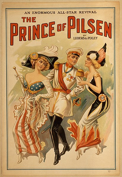 File:The Prince of Pilsen by Lüders & Pixley - an enormous all-star revival. LCCN2014635971.jpg