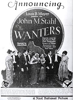 <i>The Wanters</i> 1923 film