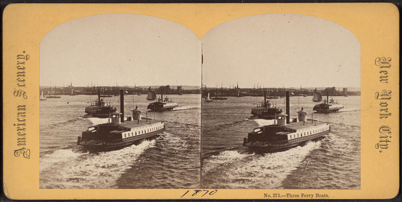 File:Three Ferry Boats, from Robert N. Dennis collection of stereoscopic views.jpg