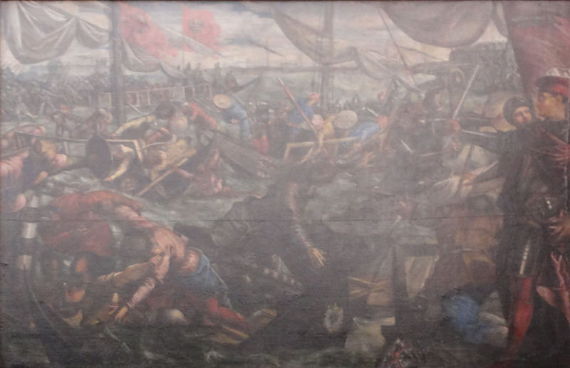 File:Tintoretto, Jacopo — Schlacht auf der Etsch.JPG