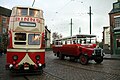 Tram & bus, Beamish Museum, 21 November 2013.jpg