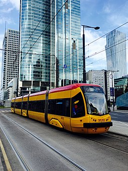 Tram in Warsaw.jpg