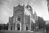 Katedra w 1943, widok z północnego zachodu