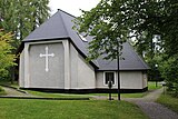 Tullinge kyrka - västra fasaden.