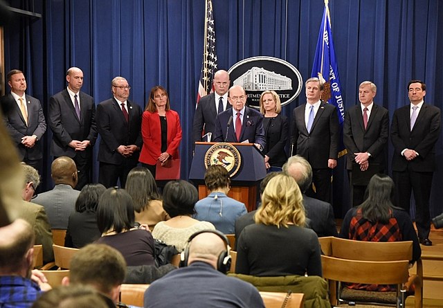 U.S. Department of Commerce, U.S. Department of Justice, Department of Homeland Security and Federal Bureau of Investigation announce 23 criminal char