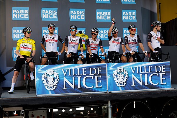 The team at the 2023 Paris–Nice