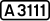 UK route A3111.svg